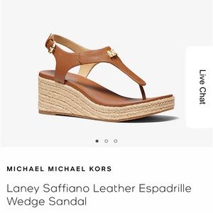 Michael Kors wedge sandal size 8